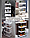 Передвижная 4-х ярусная этажерка 87х40х22 см. / Стеллаж - органайзер на колесиках, фото 9
