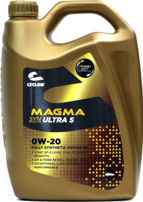 Моторное масло Cyclon Magma Syn Ultra S 0W20 / JM04708 (4л) - фото 1 - id-p223054107