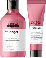 Набор косметики для волос L'Oreal Professionnel Pro Longer Крем термозащитный 150мл+Шампунь 300мл