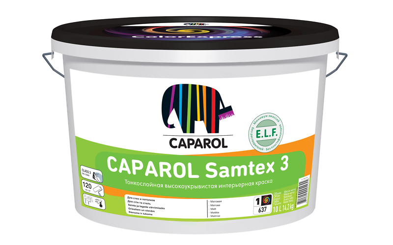 Краска Caparol Samtex 3 1,25Л - фото 3 - id-p78442569