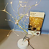 Декоративный светильник дерево Decorative led tree 50 см, 108 светодиодов (питание USB или батарейки), фото 5