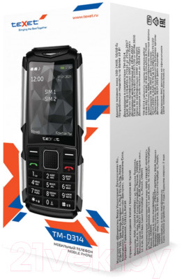 Мобильный телефон Texet TM-D314 - фото 6 - id-p223040596