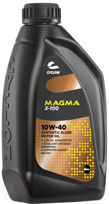Моторное масло Cyclon Magma X-100 10W40 / JM06509 (1л) - фото 1 - id-p223058865