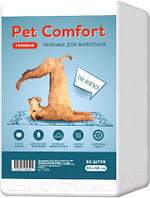 Одноразовая пеленка для животных Pet Comfort 60x60 / TUZ806