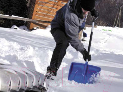Лопата для уборки снега Prosperplast Ergometal / ILEFE-B333 - фото 10 - id-p223047845