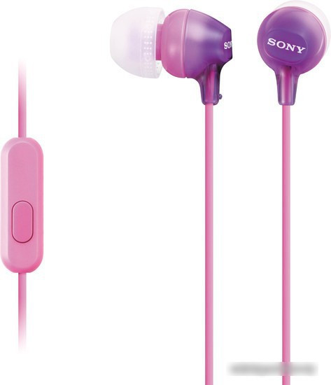 Наушники Sony MDR-EX15AP (фиолетовый) - фото 1 - id-p223060993