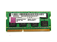 Оперативная память SO-DDR3 RAM 2048MB PC-12800 Kingston (с разбора)