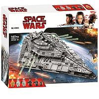 Конструктор Аналог Лего 75190 Звездный Разрушитель Первого Ордена Star Wars Lepin 05131, bela 10901, 1457 дет