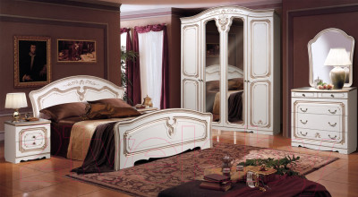 Комплект мебели для спальни ФорестДекоГрупп Валерия-4 - фото 2 - id-p223061549
