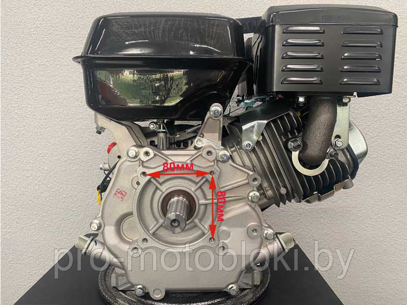 Двигатель Lifan 177F(вал 25мм под шпонку, 80x80) 9лс - фото 4 - id-p169697194