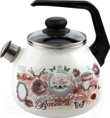 Чайник со свистком Appetite Roses 4с209я - фото 1 - id-p223061804