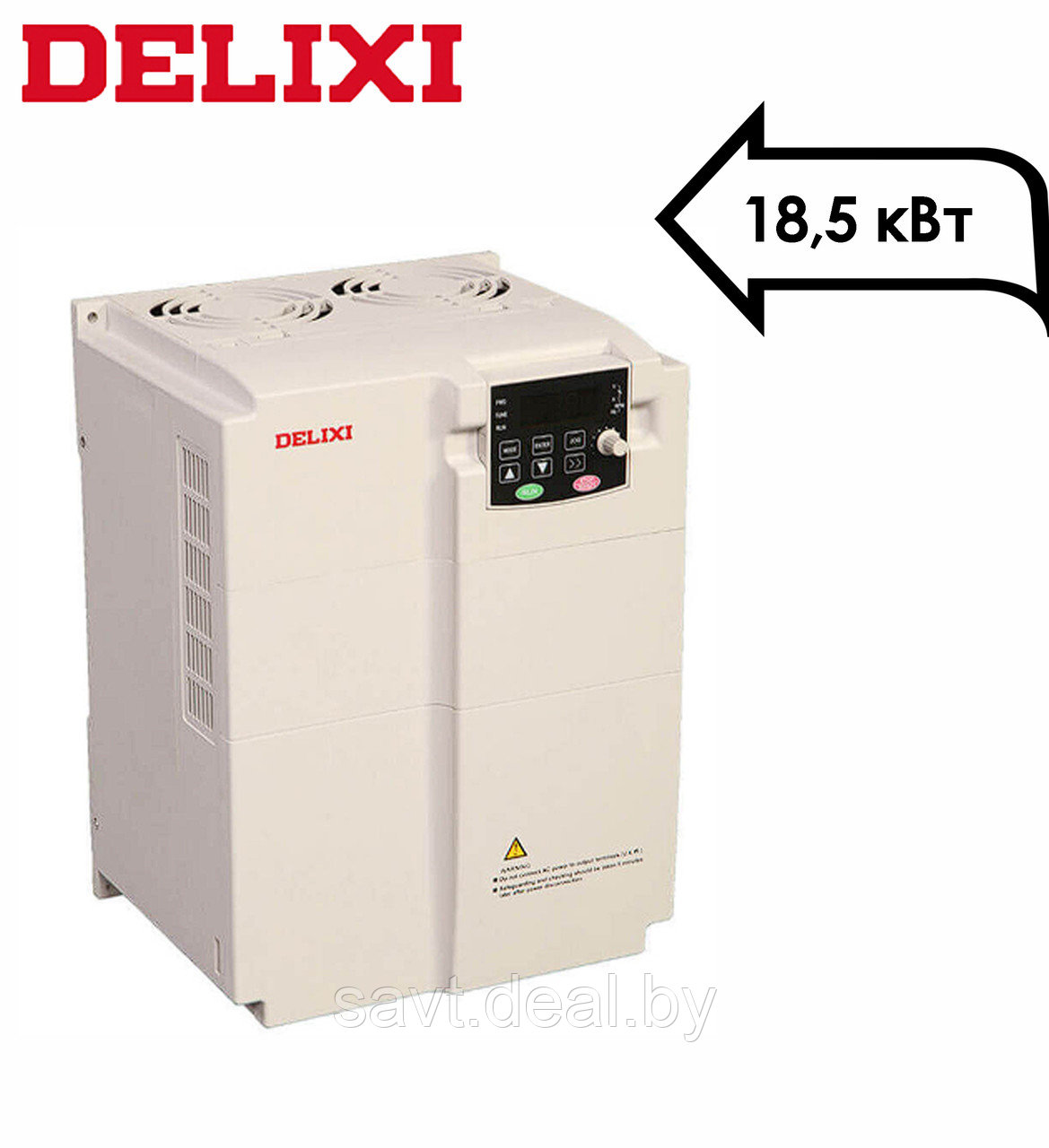 Частотный преобразователь Delixi CDI-E102G018.5/P022T4, 18,5 кВт, 380 В - фото 1 - id-p223065099