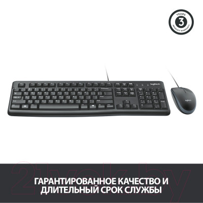Клавиатура+мышь Logitech MK120 / 920-002561 - фото 4 - id-p223063556