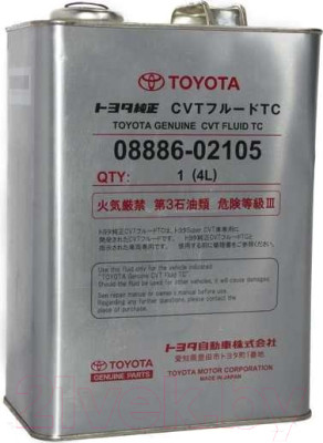 Трансмиссионное масло TOYOTA CVT Fluid TC / 0888602105 - фото 2 - id-p223066125