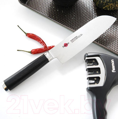 Нож Fissman Сантоку Kensei Musashi 2571 - фото 3 - id-p223066143