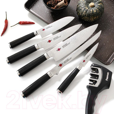 Нож Fissman Сантоку Kensei Musashi 2571 - фото 4 - id-p223066143