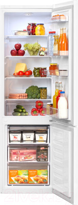 Холодильник с морозильником Beko RCSK310M20W - фото 2 - id-p223067217