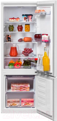 Холодильник с морозильником Beko RCSK250M00W - фото 3 - id-p223067218