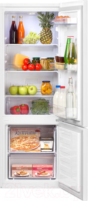 Холодильник с морозильником Beko RCSK250M00W - фото 4 - id-p223067218