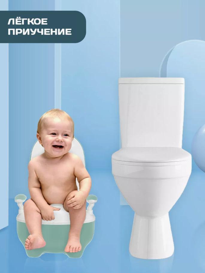 Детский горшок для мальчиков и девочек, мини туалет - фото 9 - id-p223073166