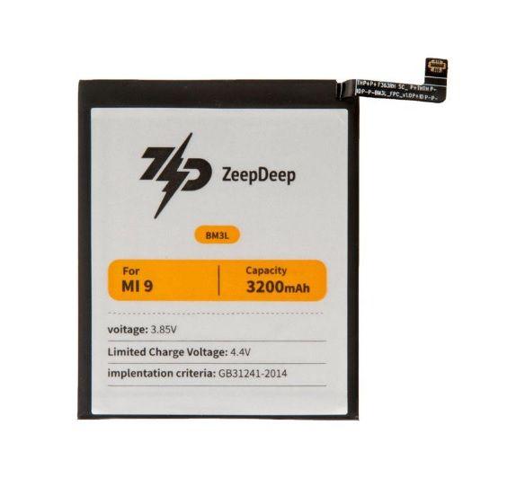 Аккумулятор (батарея) ZeepDeep ASIA (BM3L) для телефона Xiaomi Mi 9 - фото 1 - id-p223071947