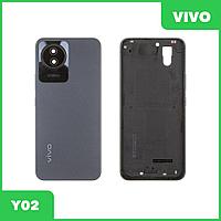 Задняя крышка для телефона Vivo Y02 (V2217) (серый)