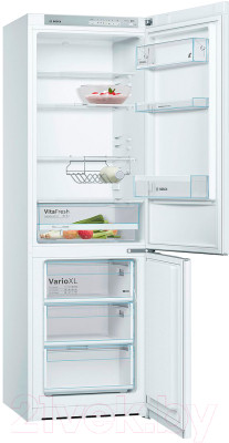 Холодильник с морозильником Bosch KGV36XW21R - фото 5 - id-p223066522