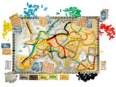 Настольная игра Мир Хобби Билет на поезд: Европа / Ticket to Ride: Европа 1032 - фото 6 - id-p223064835