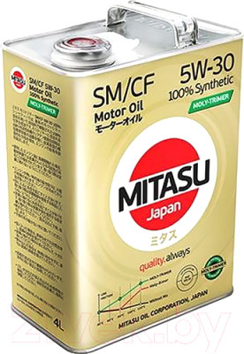 Моторное масло Mitasu Moly-Trimer SM 5W30 / MJ-M11-4 - фото 1 - id-p223067425