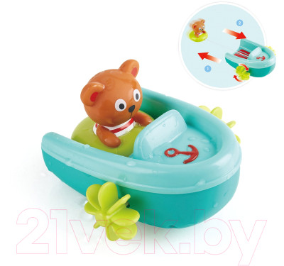 Игрушка для ванной Hape Мишка на тюбинге / E0217_HP - фото 3 - id-p223069346