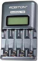 Зарядное устройство для аккумуляторов Robiton SmartDisplay 1000 BL1