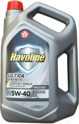 Моторное масло Texaco Havoline Ultra 5W40 / 840310MHE - фото 1 - id-p223066773