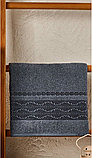 Махровое полотенце для лица 50х90 графит TWO DOLPHINS A217/50, фото 2