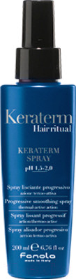 Спрей для укладки волос Fanola Keraterm Hair Ritual термоактивный разглаж. д/поврежденных волос - фото 1 - id-p223070540