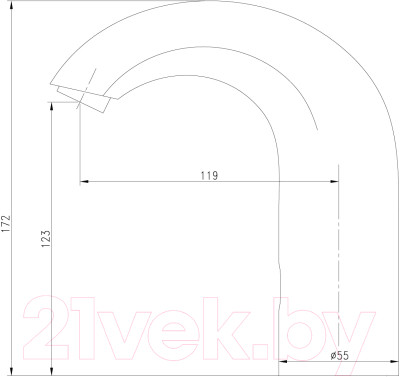 Смеситель LEMARK Project LM4652CE - фото 3 - id-p223066855