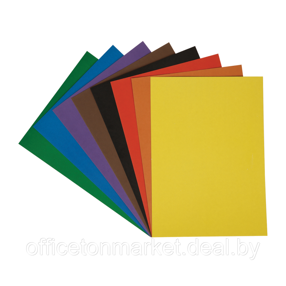 Картон цветной "Приключения Енота", А4, 8 листов - фото 2 - id-p223073341