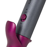 Набор для укладки волос Galaxy LINE GL 4722, фен, выпрямитель, плойка, серо-розовый, фото 5