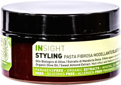 Паста для укладки волос Insight Elastic Fibre Paste - фото 1 - id-p223075069