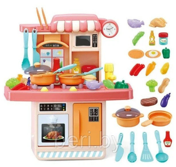 Детская кухня Home Kitchen, вода, свет, звук, 23 предмета, G669A - фото 1 - id-p223078118