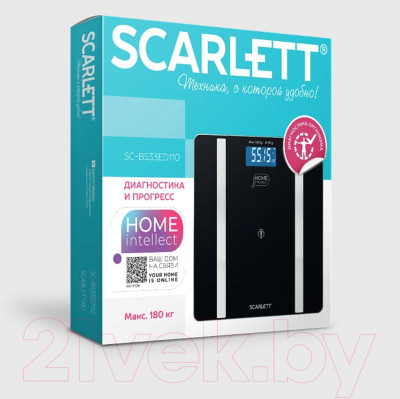 Напольные весы электронные Scarlett SC-BS33ED110 - фото 6 - id-p223074286