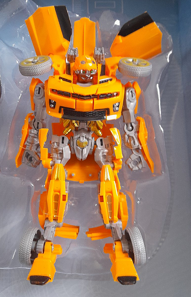 Робот Трансформер Optimus Prime оптимус прайм 43см и Bumblebee Бамблби 23см 1231 - фото 4 - id-p52571636