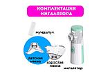 Портативный ингалятор Mesh Nebulizer JSL-W303  для детей и взрослых, фото 2