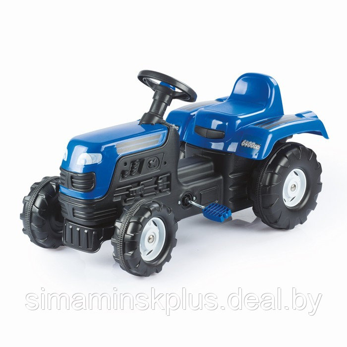 Трактор педальный DOLU Ranchero, клаксон, цвет синий - фото 1 - id-p223081607