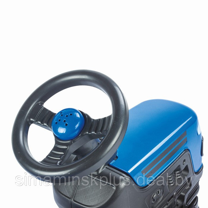 Трактор педальный DOLU Ranchero, клаксон, цвет синий - фото 4 - id-p223081607