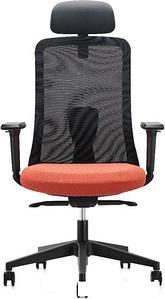 Кресло Insite Grace 1-IS-MC-0501 (черный/оранжевый)