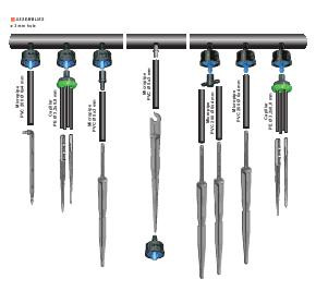 Капельница внешняя iDrop Normal 2,1 л/ч | Irritec - фото 2 - id-p54978363