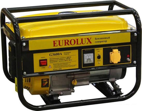 Бензиновый генератор Eurolux G3600A, фото 2