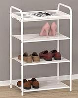 ЗМИ Подставка для обуви "Верона 14" (VERONA 14 shoe rack) белый ПДОВ14 Б