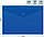 Конверт на кнопке Бюрократ -PK803ANBLU A4 непрозрачный пластик 0.18мм синий кнопка голубая, фото 3