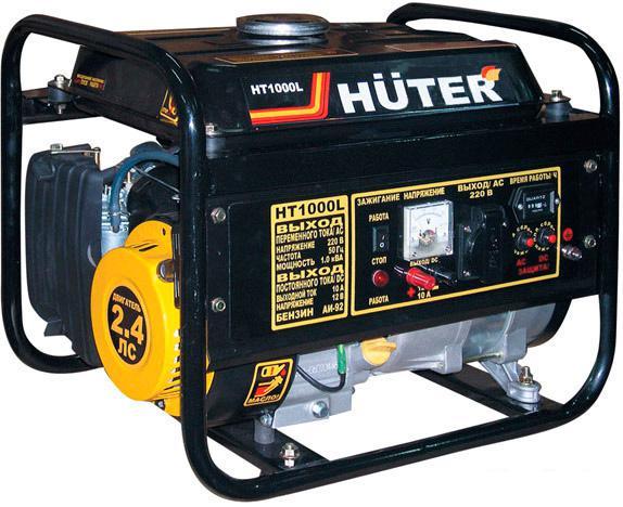Бензиновый генератор Huter HT1000L - фото 1 - id-p222785708